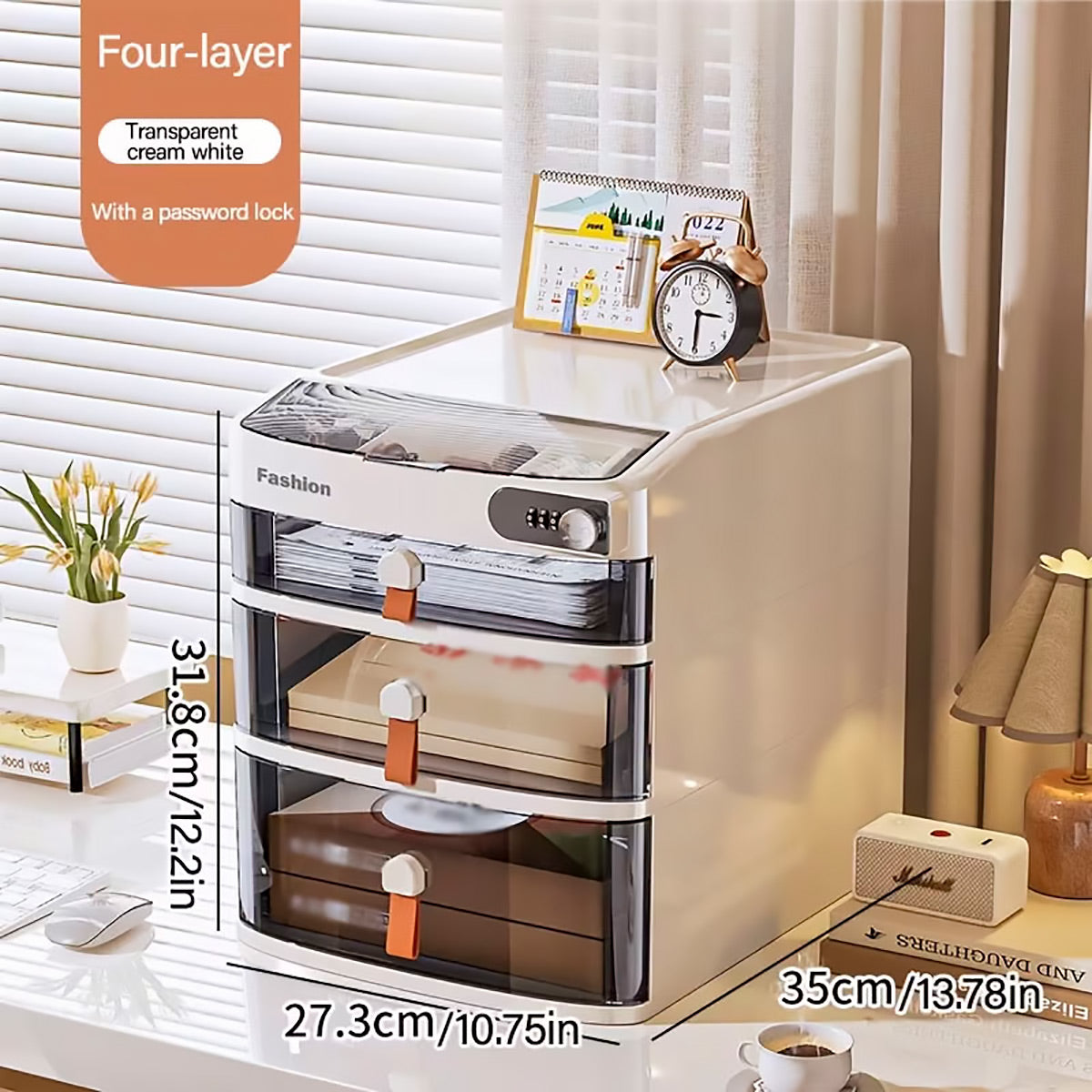 Lockable Desktop Drawer Cabinet Three Styles | StorageOZ
