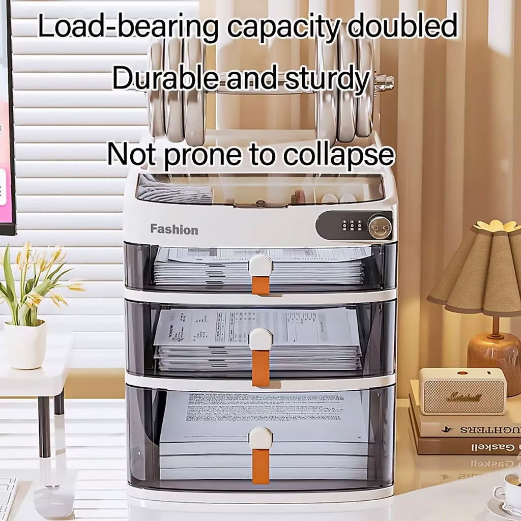 Lockable Desktop Drawer Cabinet Three Styles | StorageOZ
