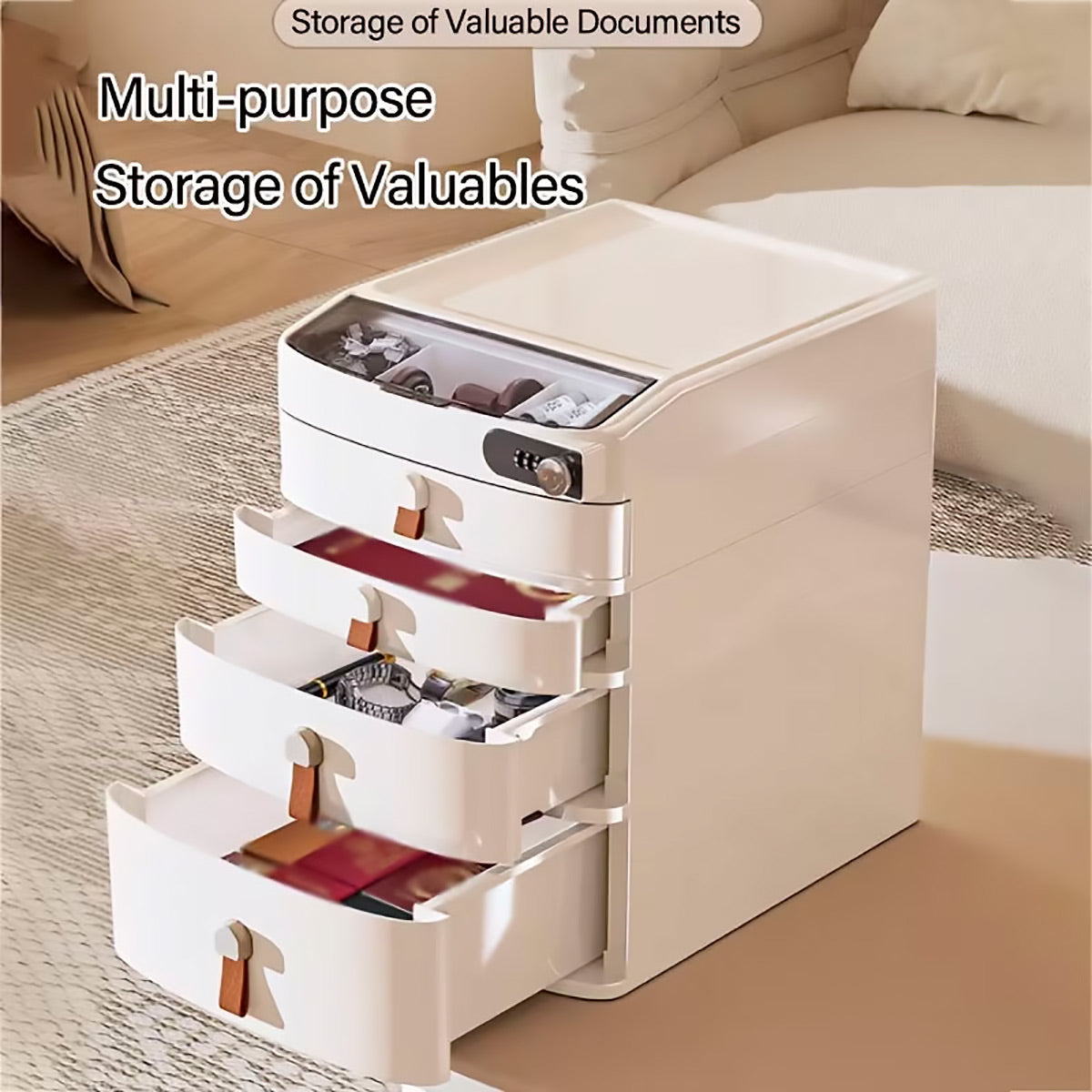 Lockable Desktop Drawer Cabinet Three Styles | StorageOZ