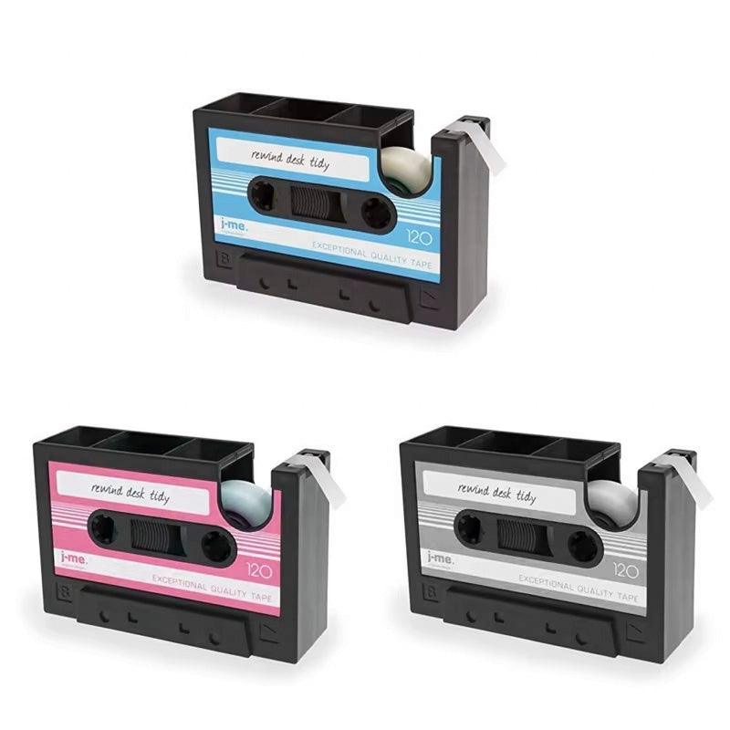 Cassette Tape Pen Holder in Three Colours | StorageOZ