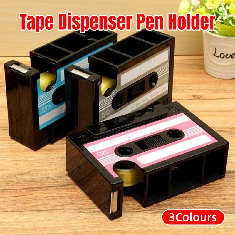 Cassette Tape Pen Holder in Three Colours | StorageOZ