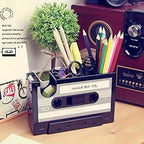 Cassette Tape Pen Holder in Three Colours | StorageOZ