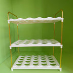 3 Tier Cup and Bottle Storage Rack Organiser | StorageOZ
