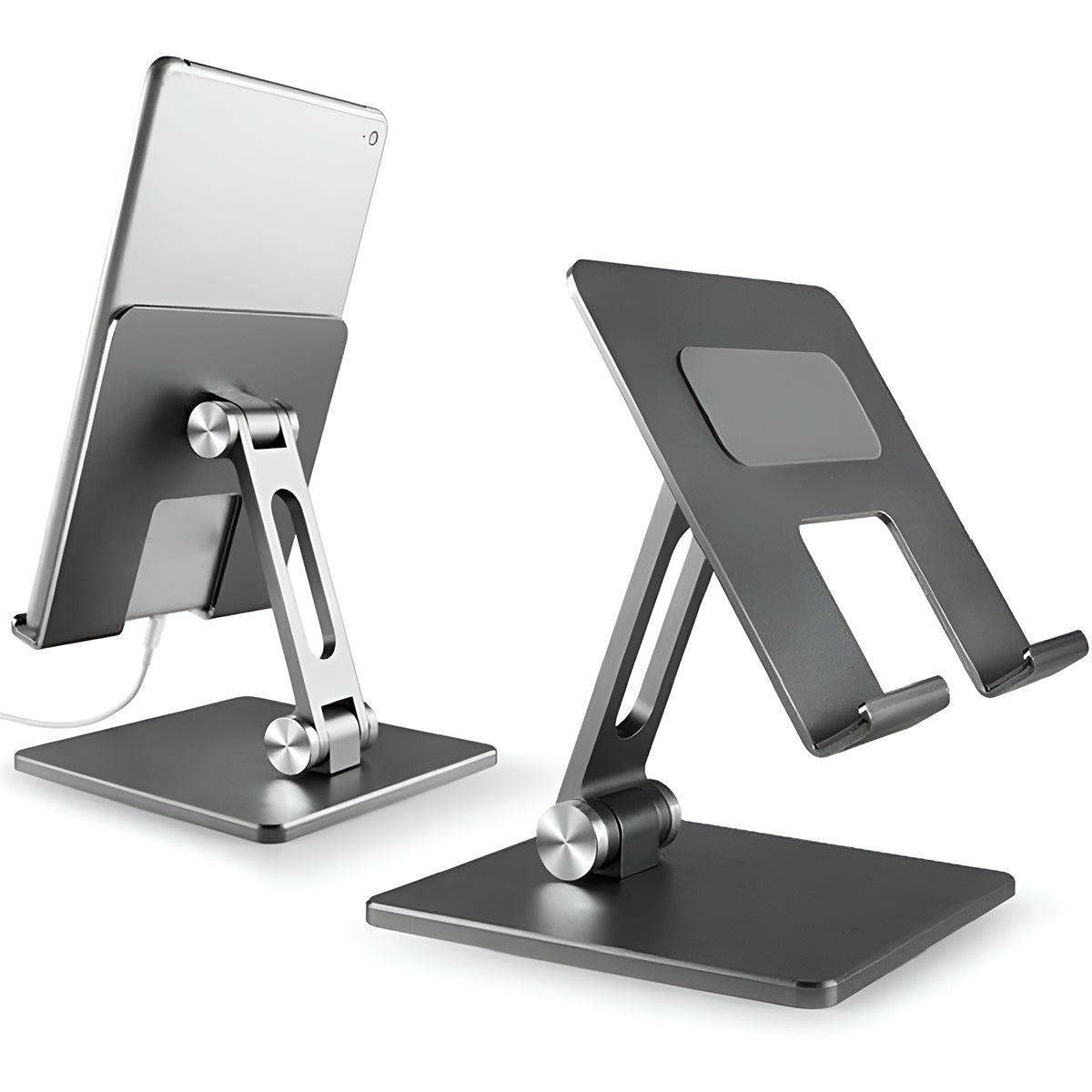 Adjustable Dual Shaft Tablet Stand Holder | StorageOZ