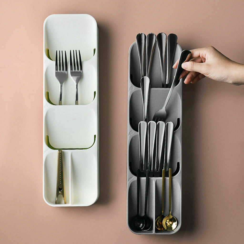 Kitchen Drawer Cutlery Tray Storage Organiser | StorageOZ