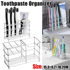 Stainless Steel Wire Toothbrush Holder Stand | StorageOZ
