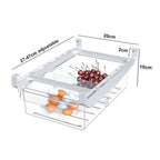 2 Pcs Adjustable Fridge Under Shelf Drawers | StorageOZ