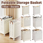 Folding Ventilated Laundry Basket Hamper | StorageOZ