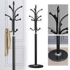 Black Floor Standing Bedroom Coat Rack Set | StorageOZ