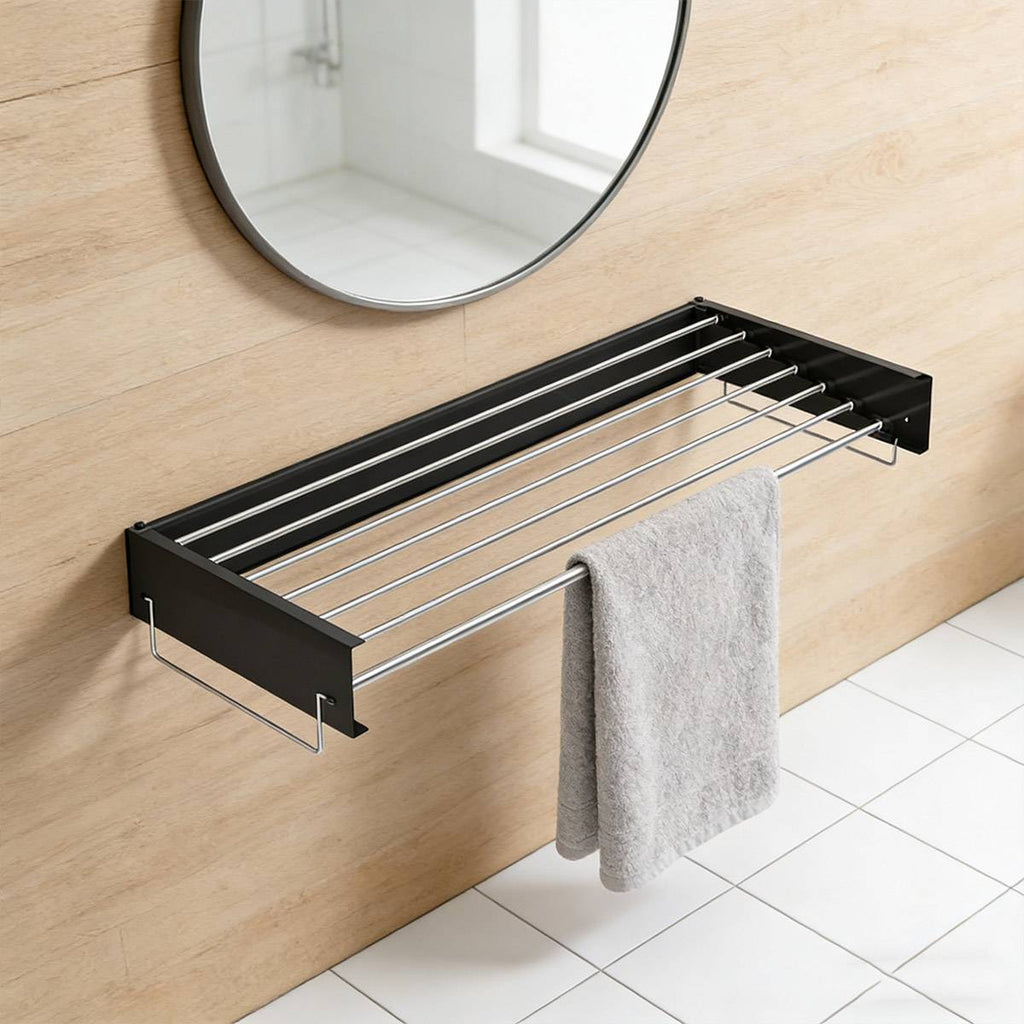 120cm Foldable Wall Drying Rack Two Colours | StorageOZ