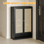 Black Entry Shoe Storage Cabinet Organiser | StorageOZ