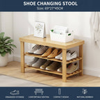 69cm Shoe Stool Entry Storage Organiser Set | StorageOZ