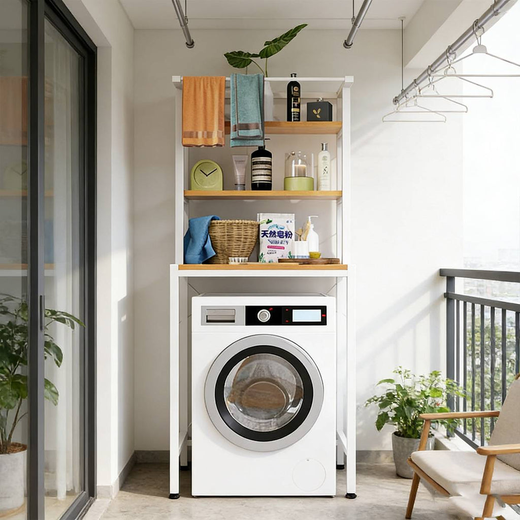 3 Tier Over Washer Rack Two Colours Rack | StorageOZ