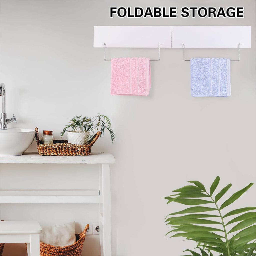 100cm Foldable Wall Drying Rack Two Colours | StorageOZ