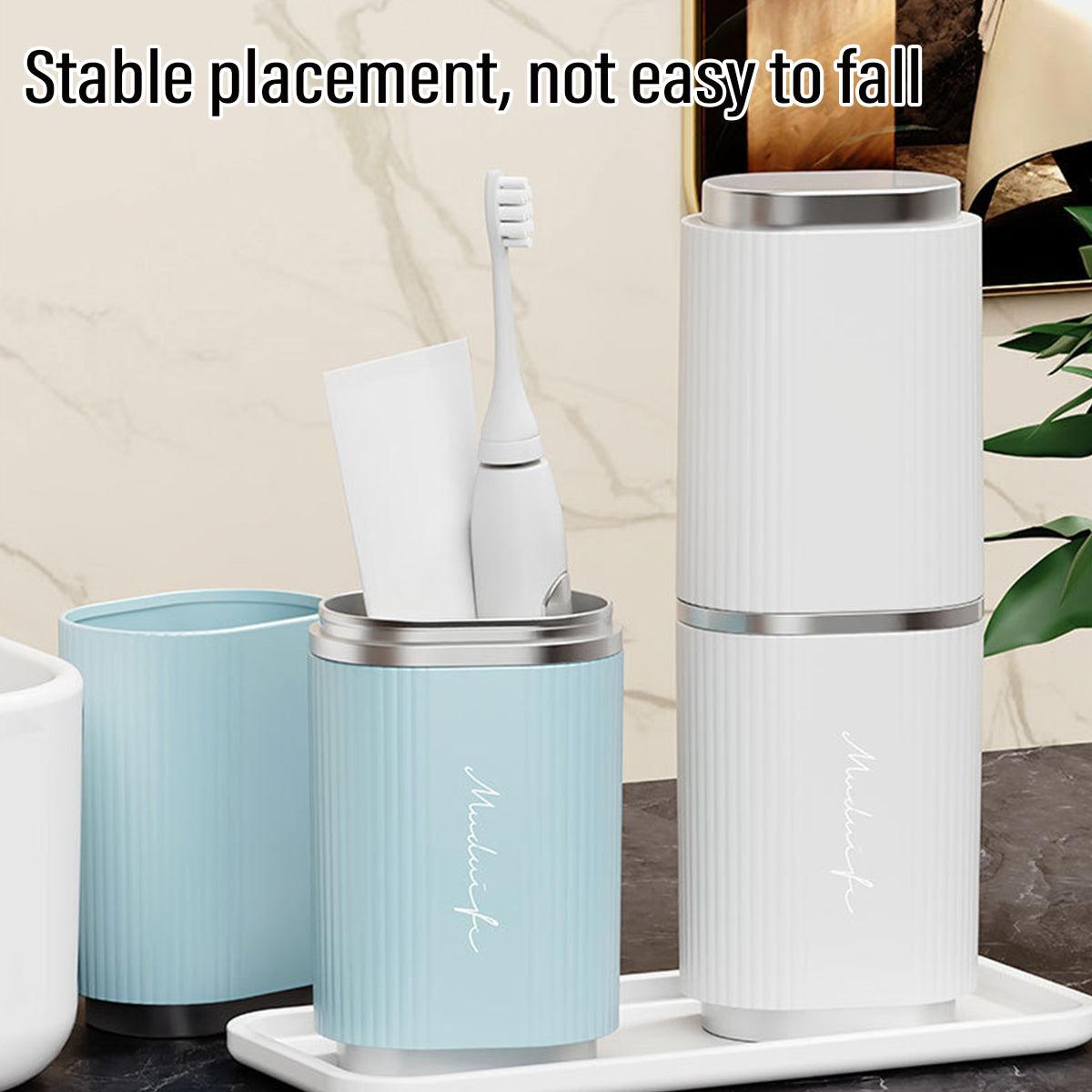 2 Pcs Travel Toiletry Cups Two Colours Set | StorageOZ
