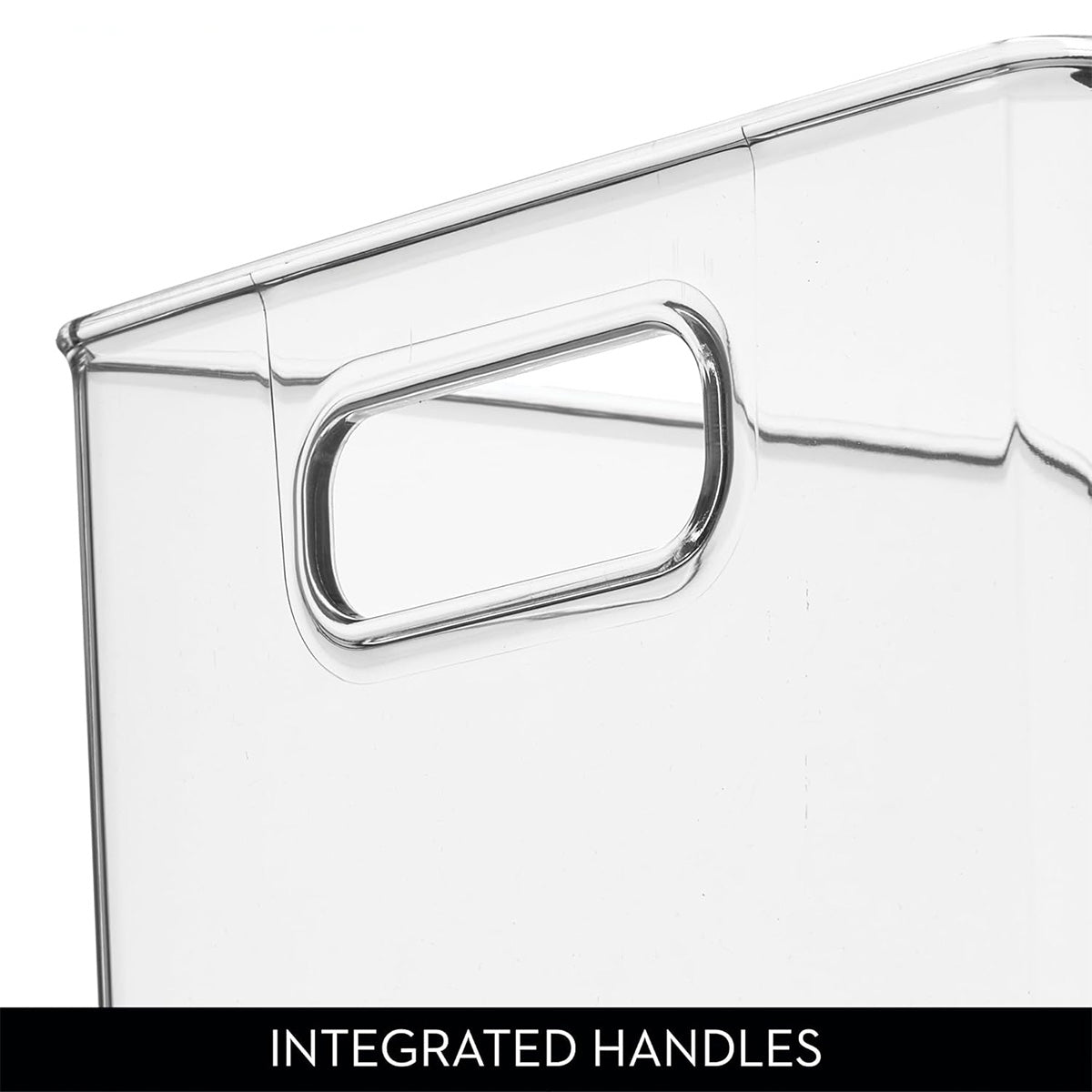 5 Pcs Clear Desk Boxes Two Sizes Organiser | StorageOZ