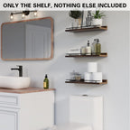 3 Pcs Wooden Wall Shelves Three Colours Set | StorageOZ