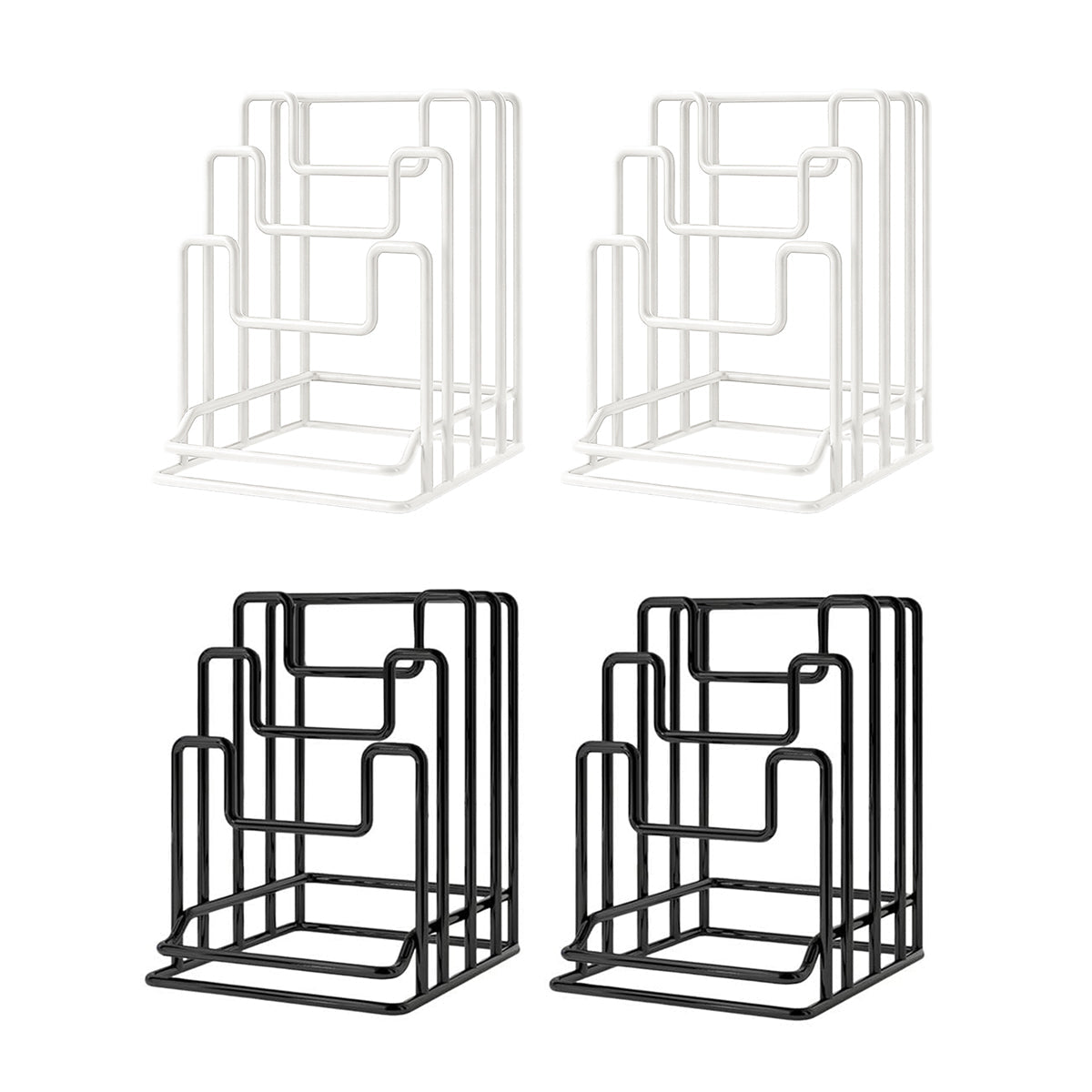 2 Pcs Board Lid Racks Two Colours Organiser | StorageOZ