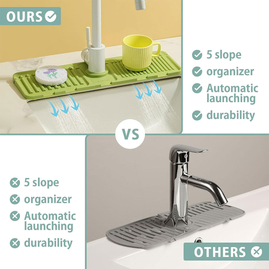 Silicone Sink Splash Guard Mat Three Colours | StorageOZ