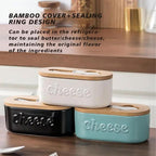 Ceramic Cheese Storage Box in Three Colours | StorageOZ