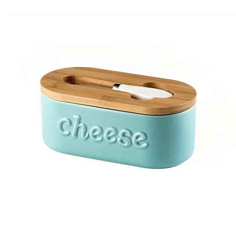Ceramic Cheese Storage Box in Three Colours | StorageOZ
