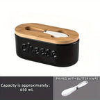 Ceramic Cheese Storage Box in Three Colours | StorageOZ