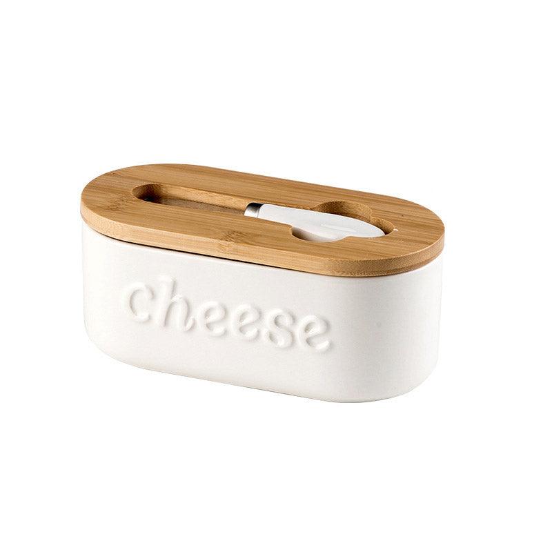 Ceramic Cheese Storage Box in Three Colours | StorageOZ