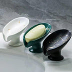Ceramic Self Drain Soap Dish Three Colours | StorageOZ