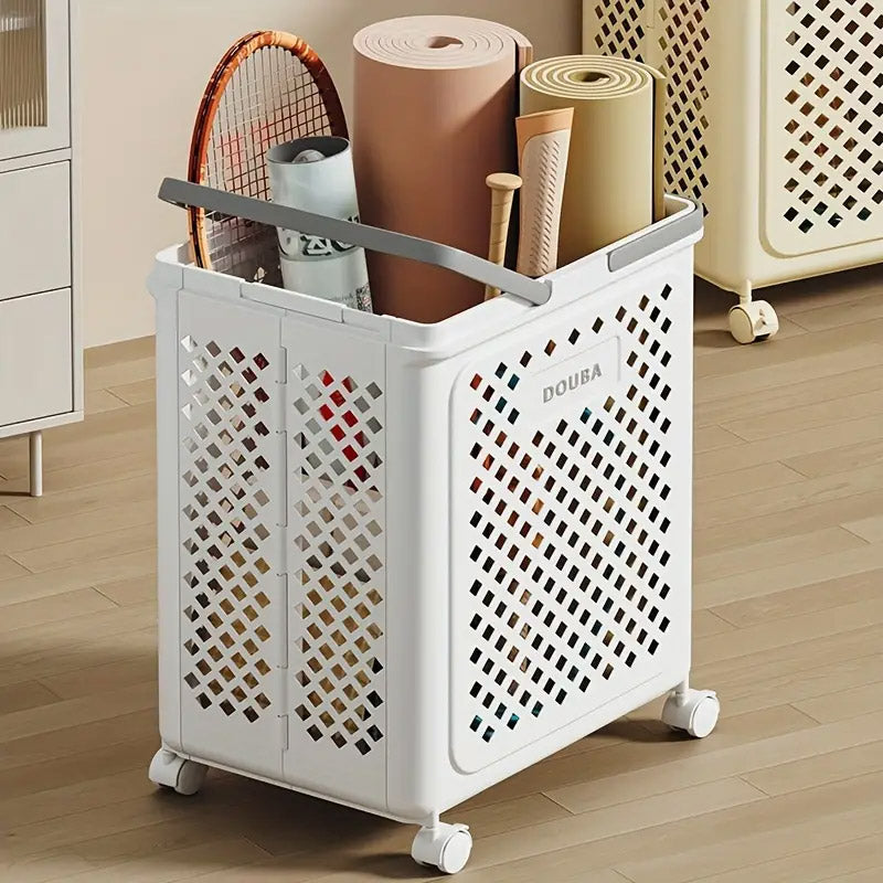 Laundry Basket with Wheels Two Size Options | StorageOZ