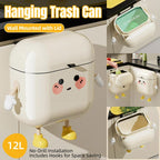 12L Wall Mount Kitchen Trash Bin Organiser | StorageOZ