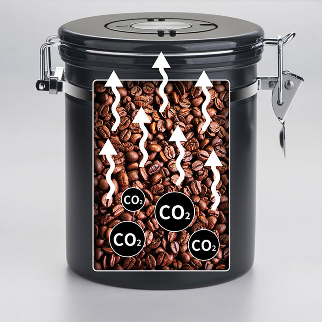 Coffee Canisters Two Sizes Kitchen Organiser | StorageOZ
