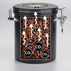 Coffee Canisters Two Sizes Kitchen Organiser | StorageOZ