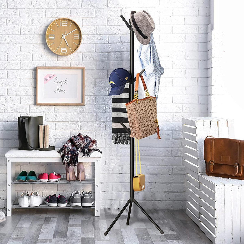 67 Inch Iron Tree Coat Rack Two Colours Set | StorageOZ