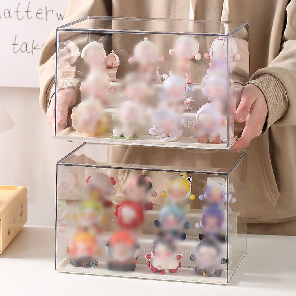 Clear Collectible Display Shelf Three Colours | StorageOZ