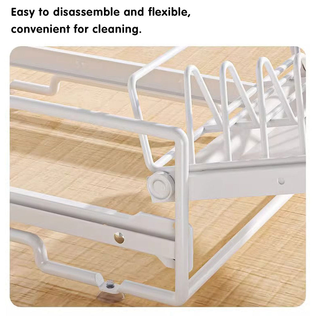 Pull Out Kitchen Cabinet Rack Two Colours | StorageOZ