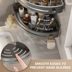 3 Tier Triangle Bathroom Rack Two Colours | StorageOZ