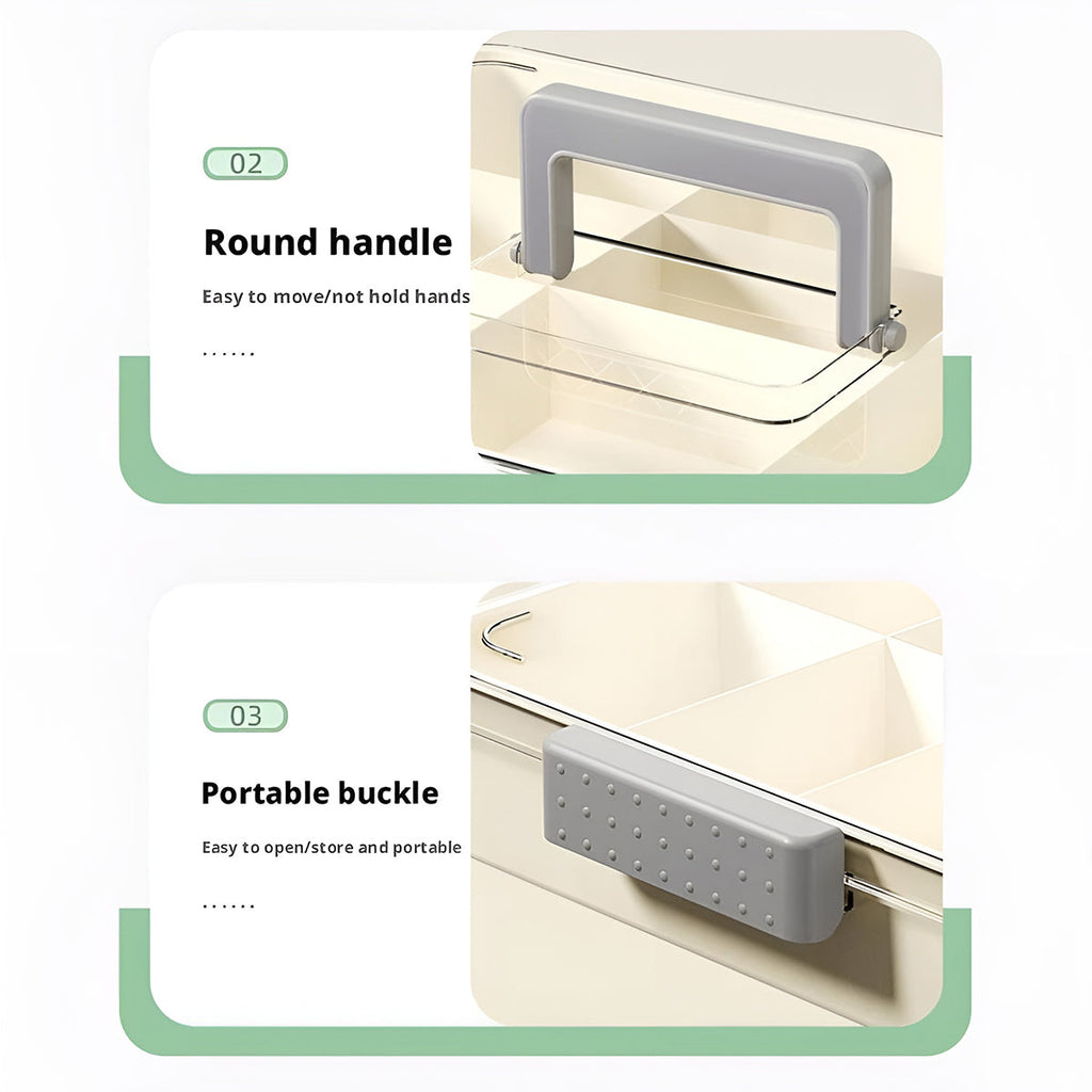 27cm First Aid Organiser Four Colours Set | StorageOZ