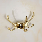 Folding Swivel Wall Hook Two Finishes Set | StorageOZ