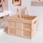 Foldable Plastic Storage Basket Four Colours | StorageOZ