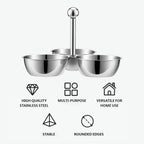 3 Bowl Snack Storage Rack Kitchen Organiser | StorageOZ
