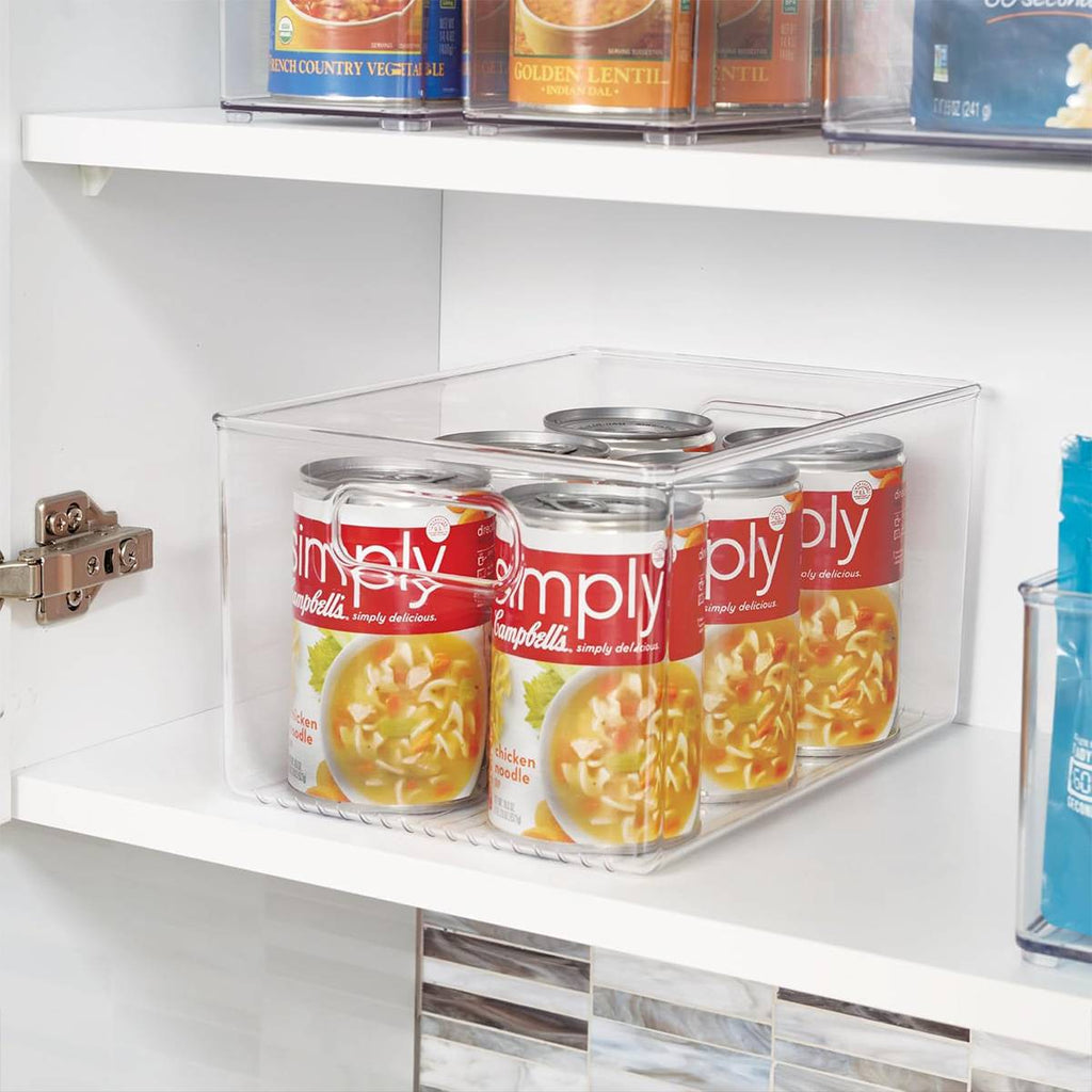 5 Pcs Clear Desk Boxes Two Sizes Organiser | StorageOZ