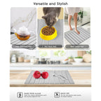 Foldable Diatom Drying Mat 60x39 Two Colours | StorageOZ