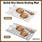 Foldable Diatom Drying Mat 60x39 Two Colours | StorageOZ