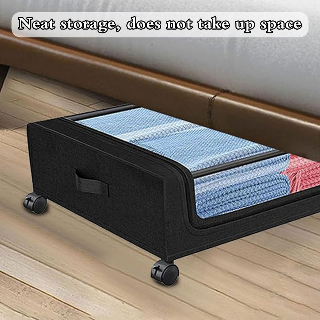 Under Bed Rolling Storage Box Two Colours | StorageOZ