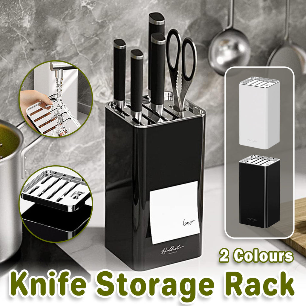 Kitchen Knife Scissors Storage Rack Two Colours | StorageOZ