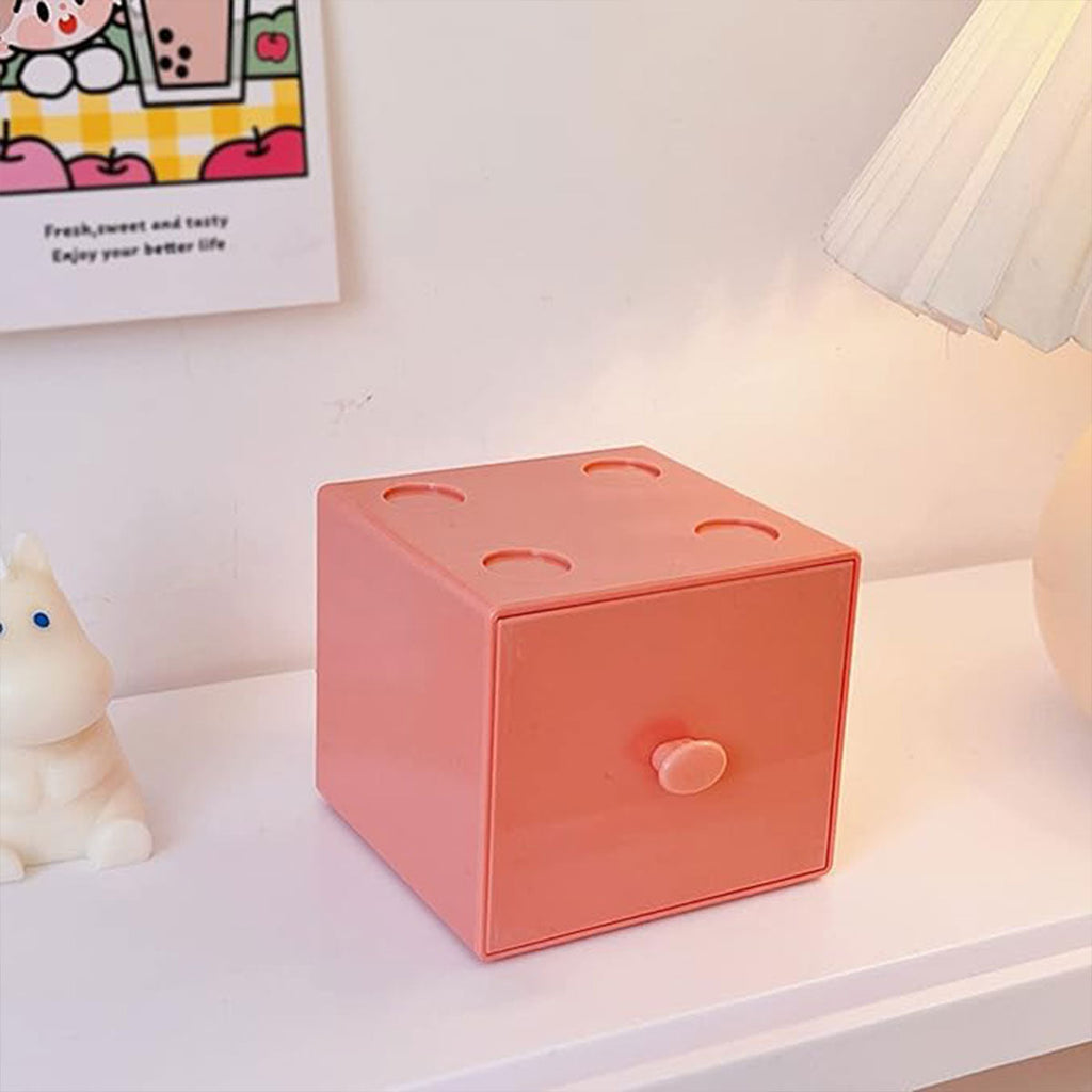 2 Pcs Stackable Mini Drawers Four Colours | StorageOZ