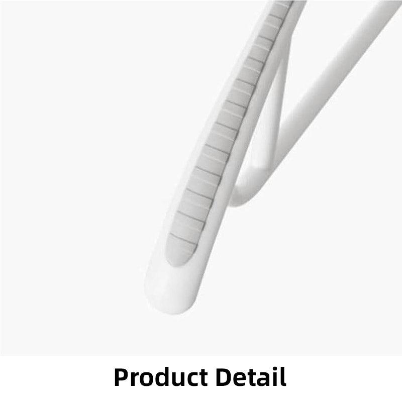 10 Pcs Plastic Half Round Hangers Two Widths | StorageOZ