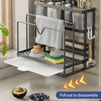 Carbon Steel Knife Rest Two Colours Rack | StorageOZ