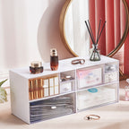 Clear Desktop Drawer Box One or Three Set | StorageOZ