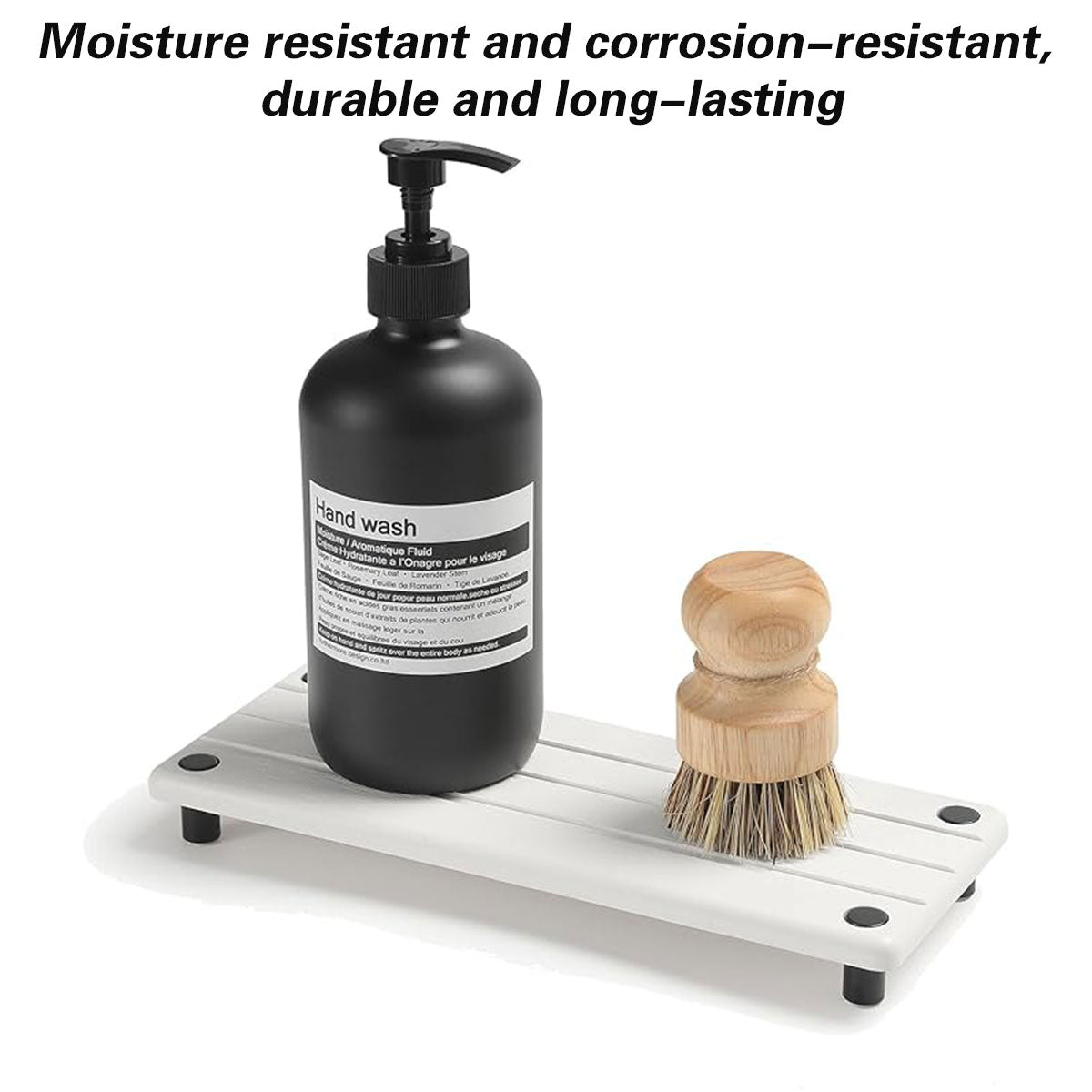 Diatom Sink Storage Rack in Two Colours Set | StorageOZ